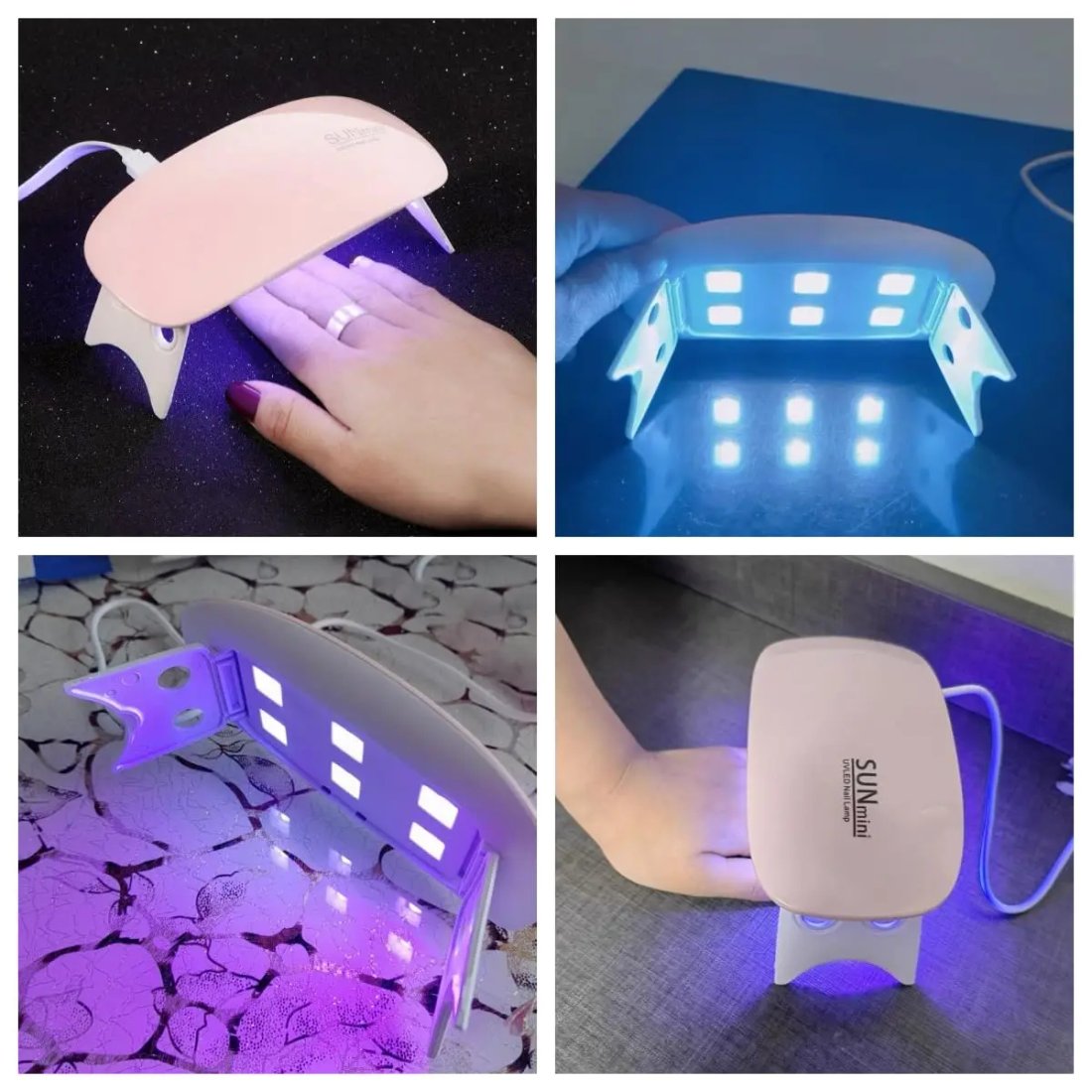 Mini LED UV-nagellampa för gelnaglar – Portabel nageltork med USB för manikyr Mini LED UV-nagellampa för gelnaglar – Portabel nageltork med USB för manikyr