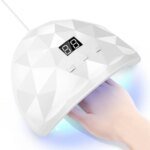LINMANDA LED UV-nagellampa 88W – Nageltork med 18 LED-lampor, 3 timerlägen och automatisk sensor för gelnaglar