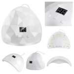 LINMANDA LED UV-nagellampa 88W – Nageltork med 18 LED-lampor, 3 timerlägen och automatisk sensor för gelnaglar - Bild 2