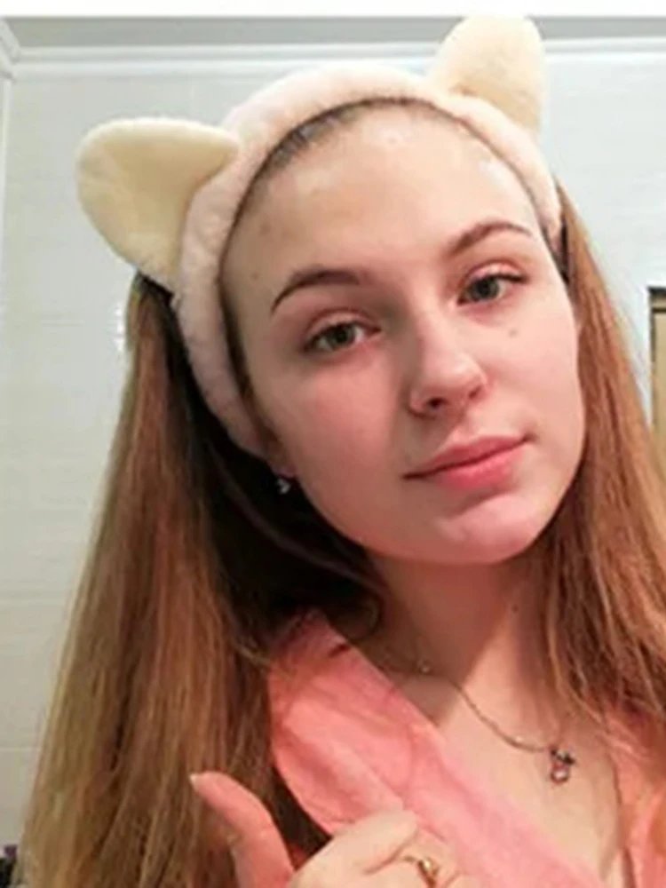 Mjukt Hårband med Kattöron – Sött Hårband i Korallfleece för Makeup & Tvätt Mjukt Hårband med Kattöron – Sött Hårband i Korallfleece för Makeup & Tvätt