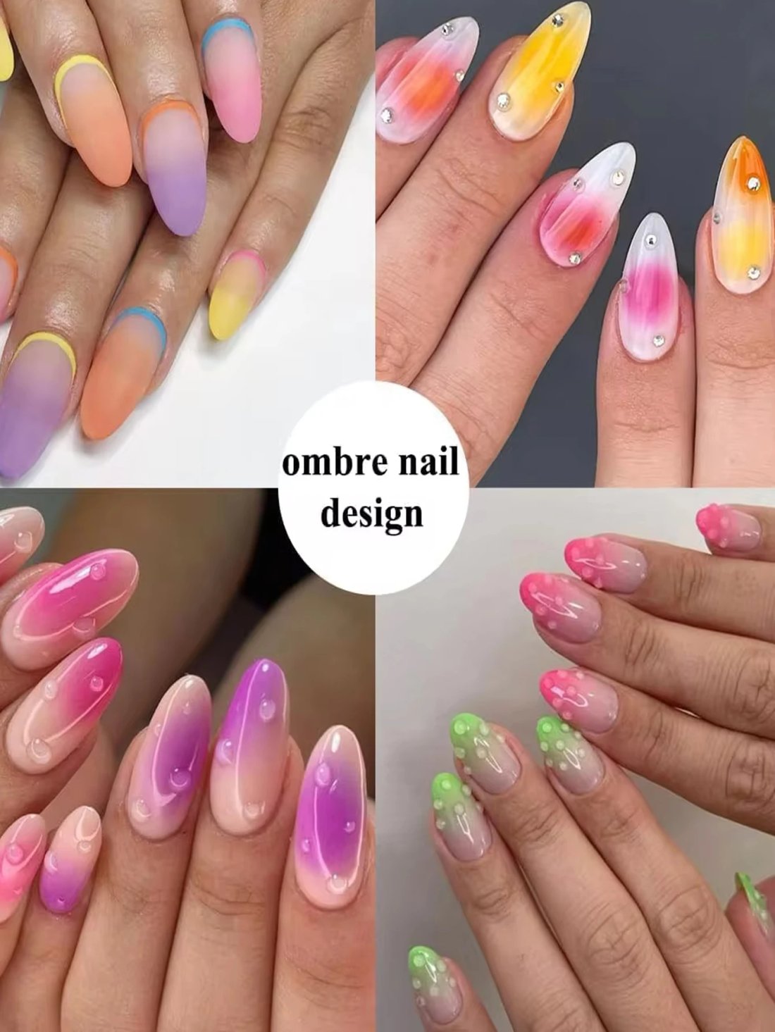 100 st gradient-sminksvampar för Nail Art – Svampborstar för gelnagellack, glitter och manikyr 100 st gradient-sminksvampar för Nail Art – Svampborstar för gelnagellack, glitter och manikyr