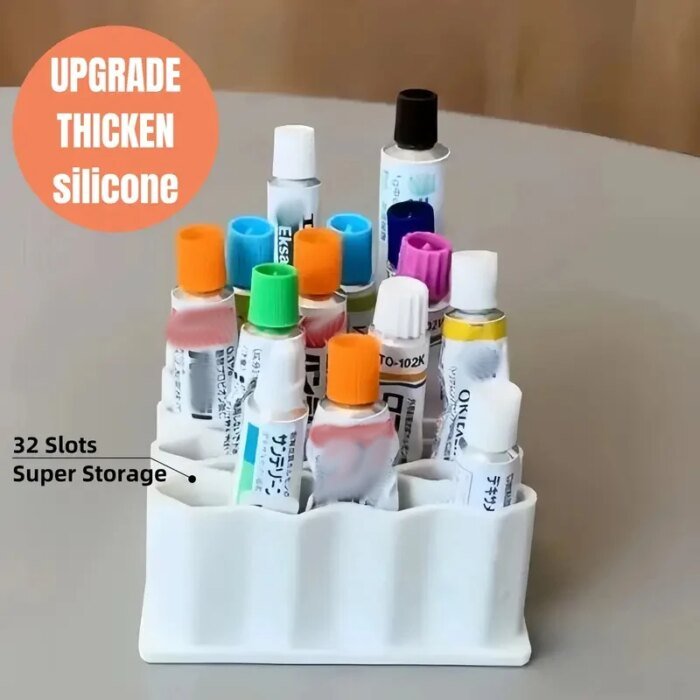 Förvaringslåda med Vågdesign – Multifunktionell Desktop Organizer - Bild 2