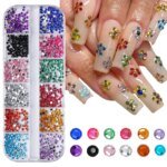 12-fack med Gnistrande Strass – Flatback-kristaller för Nail Art & Dekoration - Bild 2