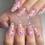 12-fack med Gnistrande Strass – Flatback-kristaller för Nail Art & Dekoration - Bild 3