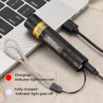 Mini UV-ficklampa 365nm – Uppladdningsbar LED-Blacklight för Identifiering & Detektering - Bild 5