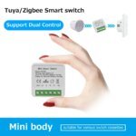 Tuya ZigBee & WiFi Smart Switch – 2-vägs reläbrytare för 220V/110V 16A, kompatibel med Smart Life, Alexa och Google Home - Bild 2