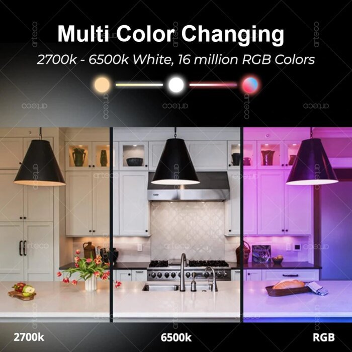 ZigBee E27 Smart LED-lampa – RGBCW 15W/18W, kompatibel med eWeLink, Alexa, SmartThings, Alice & Zigbee2MQTT - Bild 2