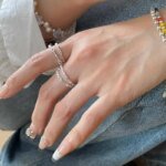 Hjärtring i 925 Sterling Silver – Utstansad design i stilren koreansk estetik - Bild 3