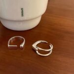 VENTFILLE Ring i Äkta 925 Sterling Silver – Justerbar Vintage Hip Hop Punkring i Thaisilver för Dam och Herr - Bild 3