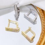 Juya DIY Örhängeskrokar – Guld- och Silverfärgade Örhängesdelar för Handgjorda Eleganta Hängen - Bild 5