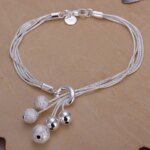 Elegant 925 Sterling Silver Kedjearmband – Solitt Armband för Dam och Herr - Bild 4