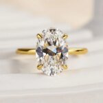 Exklusiv Förlovningsring i 925 Sterling Silver med Gnistrande Zirkon – Lyxig Design för Livets Stunder - Bild 2