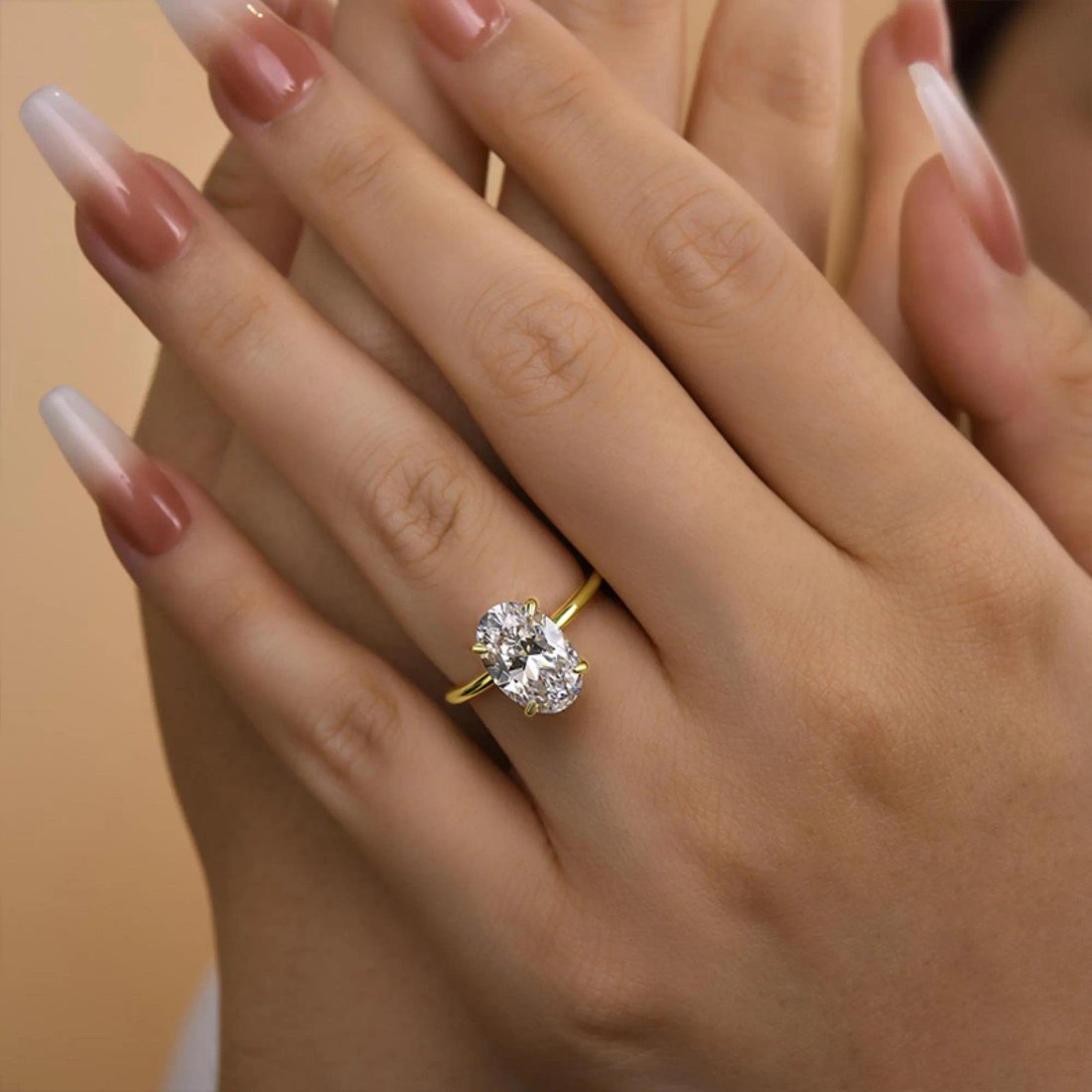 Exklusiv Förlovningsring i 925 Sterling Silver med Gnistrande Zirkon – Lyxig Design för Livets Stunder