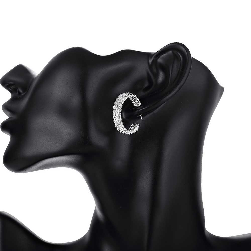 Populära Stiftörhängen i 925 Sterling Silver – Kreativa Charms för Dam, Julklapp och Festsmycken Populära Stiftörhängen i 925 Sterling Silver – Kreativa Charms för Dam, Julklapp och Festsmycken