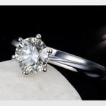 Elegant Vigselring för Dam och Herr – S925 Silverfärgad Ring med Österrikisk Kristall, Förlovnings- och Presentring - Bild 2
