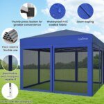 Pop-up lusthus 3x3 m – Snabbt och portabelt väderskydd - Bild 4