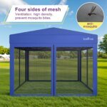 Pop-up lusthus 3x3 m – Snabbt och portabelt väderskydd - Bild 2