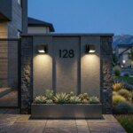 Stilren vägglampa för utomhusbruk – IP65-klassad fasadbelysning - Bild 4