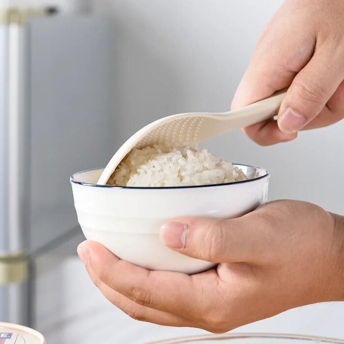 Stående risspade i silikon med non-stick yta för köket - Bild 2