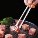 Praktiska kökstänger i rostfritt stål för matlagning och grillning