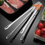 Praktiska kökstänger i rostfritt stål för matlagning och grillning - Bild 2
