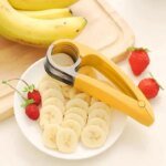 Innovativ manuell skivare för bananer och annan frukt i köket - Bild 2