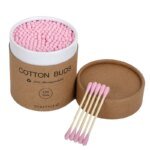 Bomullspinnar med bambuskaft för skonsam hygien - Bild 2