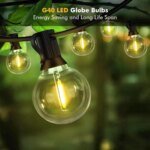 G40 LED-ljusslinga för utomhusbruk – Stämningsfull belysning för trädgården - Bild 3