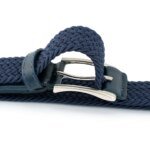 Elastiskt Flätat Canvasbälte med Hålspänne – Slitstarkt Golf- och Jeansbälte - Bild 4