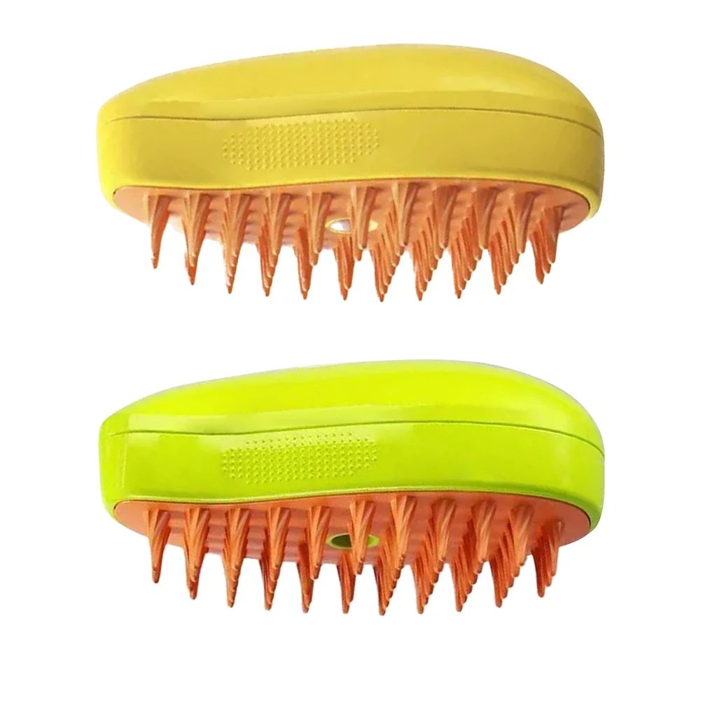 Vikbar och roterande 3-i-1 elektrisk ångborste för husdjur