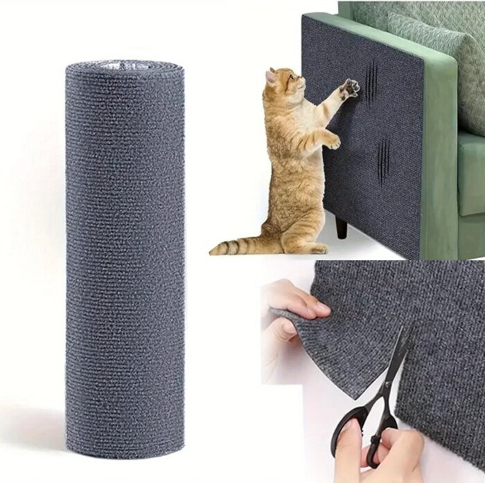 Självhäftande möbelskydd och klösmatta för soffa och katt - Bild 4