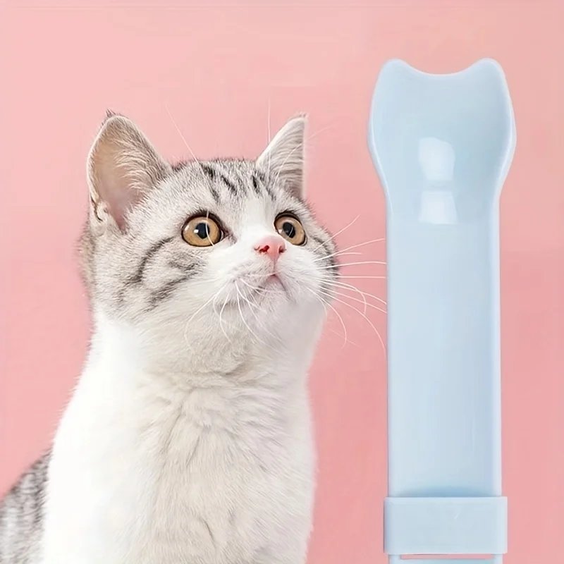 Smart klämsked för flytande kattsnacks och våtfoder