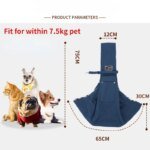 Bekväm axelväska och bärsjal för hund och katt - Bild 2