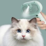 Elektrisk sprayborste för effektiv pälsvård på hund och katt - Bild 4