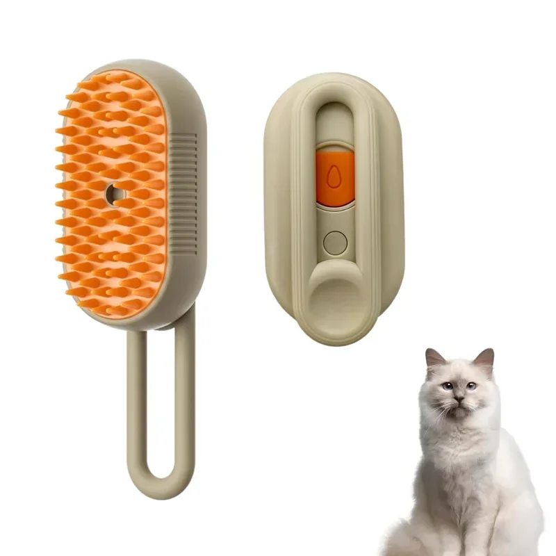 Elektrisk sprayborste för effektiv pälsvård på hund och katt