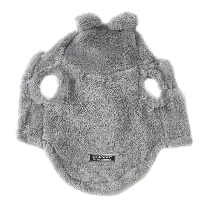 Varm hundtröja i mjuk fleece med söt huva - Bild 2