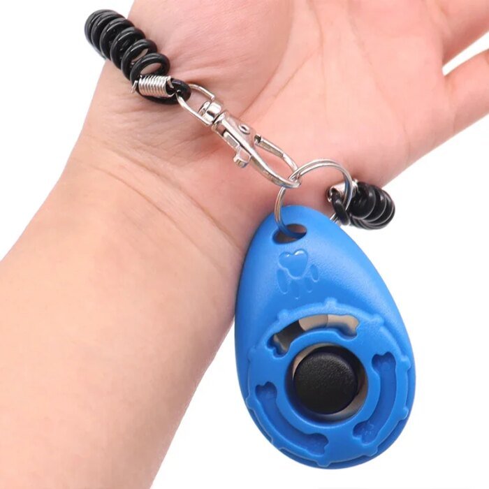 Klicker för hundträning och husdjursaktivering med elastiskt armband - Bild 4