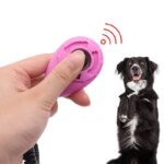 Klicker för hundträning och husdjursaktivering med elastiskt armband - Bild 3
