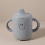 Personlig silikonmugg med namn för baby och småbarn - Bild 4