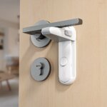 Barnsäkert dörrlås för handtag – enkelt skydd mot öppning