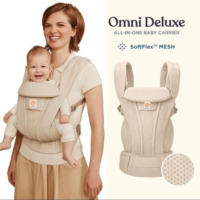 Ergonomisk bärsele för baby – bekväm och mångsidig bärhjälp - Bild 3