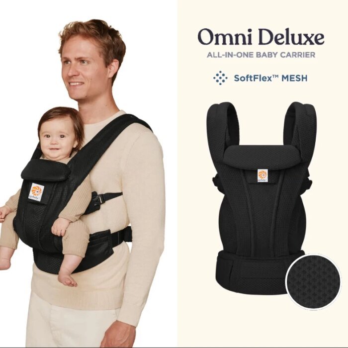 Ergonomisk bärsele för baby – bekväm och mångsidig bärhjälp - Bild 4