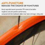 Ultralätt TPU-slang för landsvägscykel 700c – 28g - Bild 4