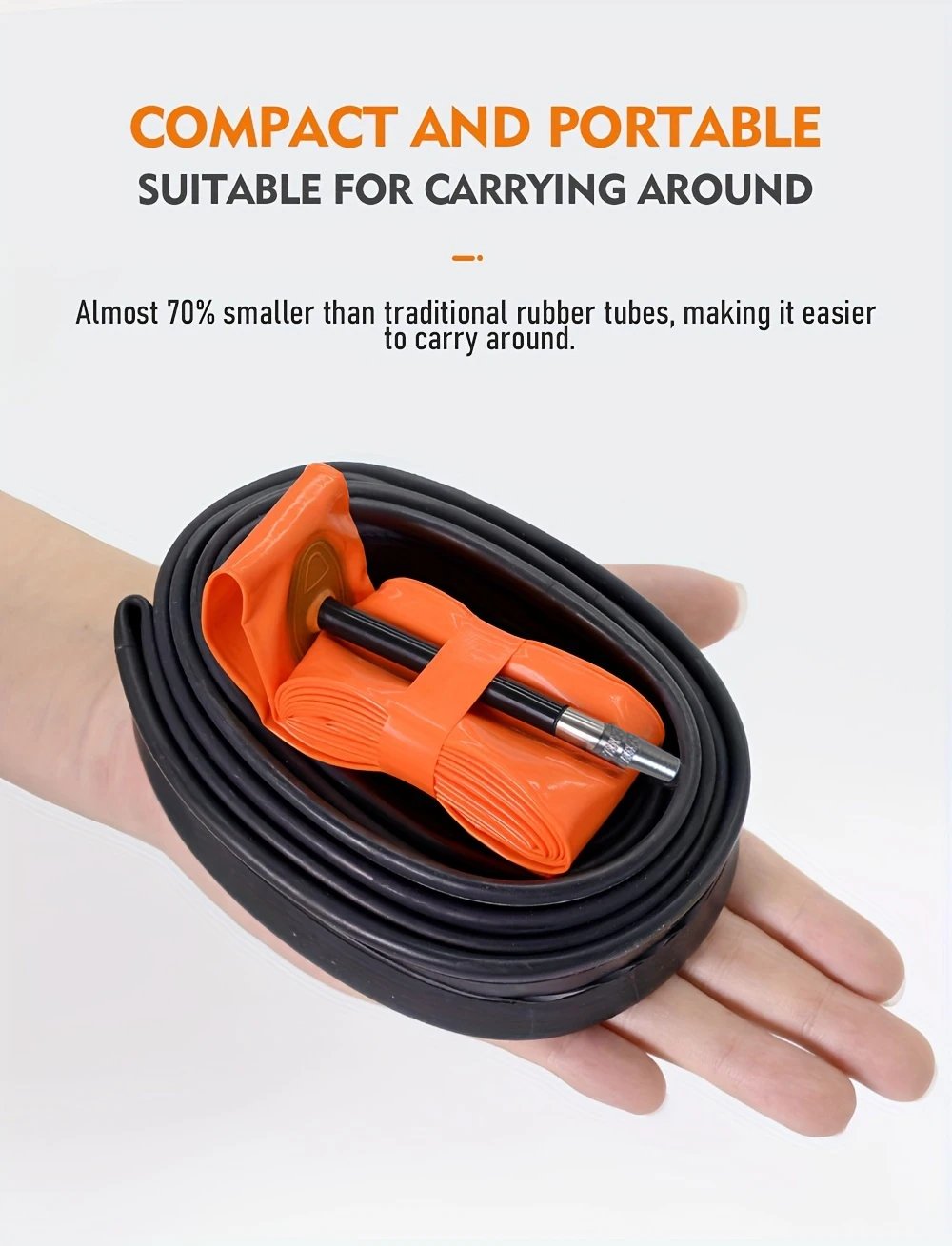 Ultralätt TPU-slang för landsvägscykel 700c – 28g