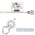 Trådlös Strömbrytare RF 433MHz – 10A Relä - Bild 2