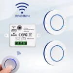 Trådlös Strömbrytare RF 433MHz – 10A Relä