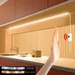USB LED-ljuslist med smart handrörelsesensor och dimmer