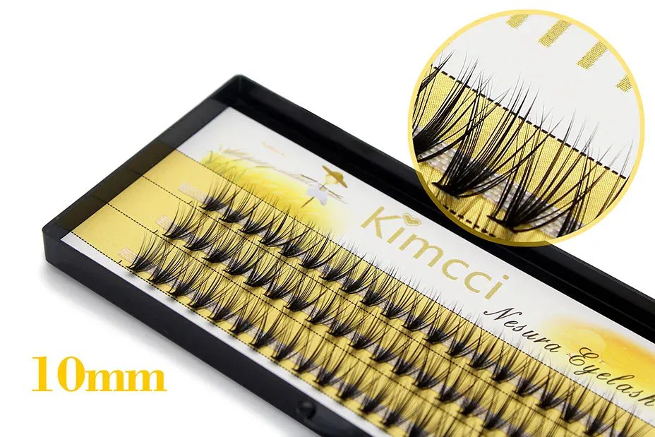 Kimcci 120st Individuella 3D-fransar – Premium Mink