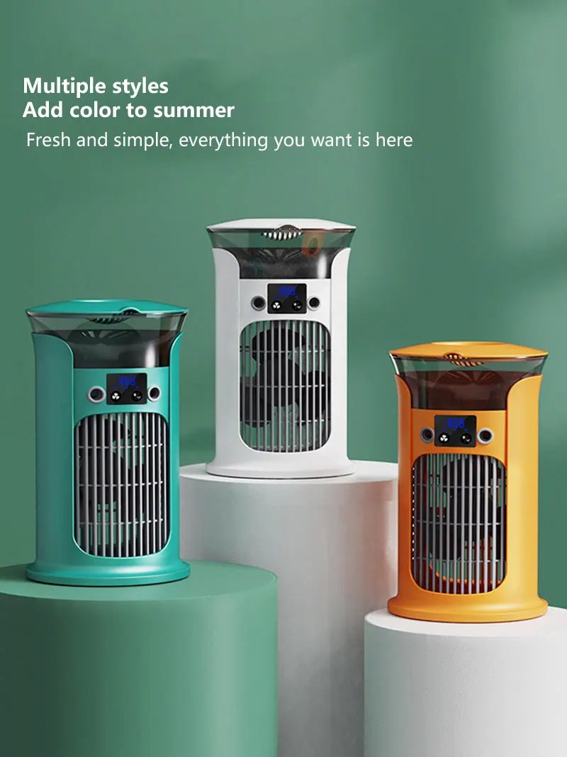 Midea Tyst Portabel Mini Luftkonditionering och Luftfuktare