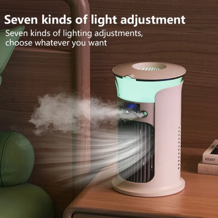Midea Tyst Portabel Mini Luftkonditionering och Luftfuktare - Bild 2